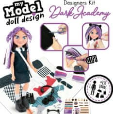 EDUCA Kreatívna sada My Model Doll Design: Temná akadémia