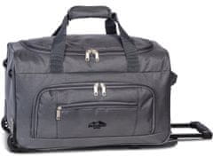 Southwest Príručná taška s kolieskami Budget Travel Bag 2 Wheels Cement