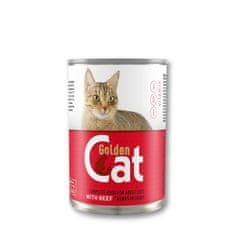 Golden Cat konzerva pre mačky Hovädzia 415g