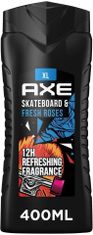 Axe sprchový gél 400 ml Skateboard&Fresh Roses