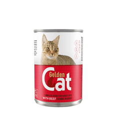 Golden Cat konzerva pre mačky Hovädzia 24x415g