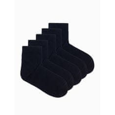 Edoti Pánske ponožky U454 čierne 5-pack MDN124562 42-46