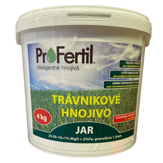 ProFertil ProFertil JAR 25-05-10+2Fe+1MgO 5-6 mesačné hnojivo (4kg)