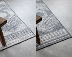 Elle Decor Kusový koberec Gemini 106008 Silver z kolekcie Elle – na von aj na doma 120x170