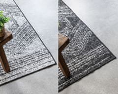 Elle Decor Kusový koberec Gemini 106009 Black z kolekcie Elle – na von aj na doma 80x150