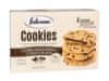 FALCONE Cookies - Sušienky s kúskami mliečnej čokolády plnené krémom z lieskovcov 200g, 1