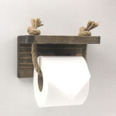 Kalune Design Držiak na toaletný papier PIPE 17 cm orech