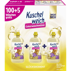 Kuschelweich COLOR GLUCKSMOMENT prací prostriedok na 105 praní | 5,775 litra DE