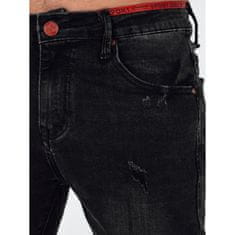 Dstreet Pánske džínsové nohavice RIDA čierne ux4153 s30