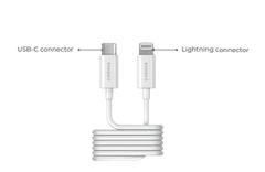 2-Power kábel USB-C to Lightning, 1M