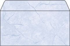 Sigel Dekoratívne obálky - DL, motív modrá žula, 50 ks