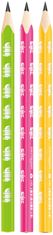 KEYROAD Grafitové ceruzky Neon JUMBO - trojhranné HB, 6 ks