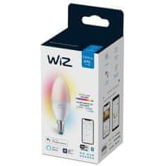 WiZ LED Žiarovka WiZ Colors 8718699787097 E14 C37 4,9-40W 470lm 2200-6500K, RGB 16 mil. farieb, stmievateľná