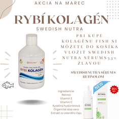 Collagen 10 000 Pure Peptide hydrolizovaný rybí kolagén 500 ml Sladidlá: Glykozidy Steviolu a Sukralóza