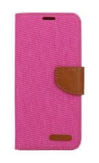 Canvas Flipové puzdro pre Samsung A15 ružové
