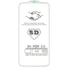 Carbon Full Glue 5D tvrzené sklo pro iPhone 7 Plus 5,5´´, Transparent 25961