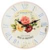 Florasystem Nástenné hodiny, Flor0120, Rose De Provence, 34cm