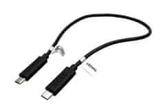 ROLINE Kábel USB 2.0 kábel, microUSB B(M) - microUSB B(M), 0,3 m, OTG, čierny