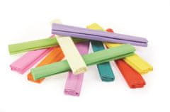 Gimboo Krepový papier - rolka 50 x 200 cm, mix pastelových farieb, 10 ks