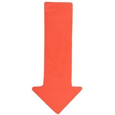 Arrow značka na podlahu oranžová balenie 1 ks