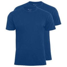 STARK SOUL®  Pánske Tričko set 2 kusy modré Farba: Modrá, Veľkosť: XL