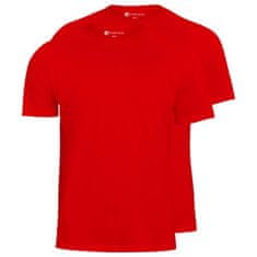 STARK SOUL®  Pánske Tričko set 2 kusy červené Farba: červená, Veľkosť: S