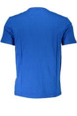 Napapijri  Perfektné Pánske Tričko Krátky Rukáv Modrá Farba: Modrá, Veľkosť: S