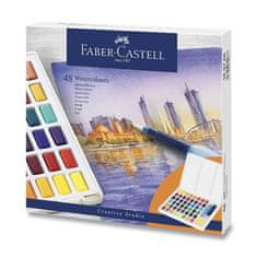 FABER - Castell Vodové farby s paletou 48 ks