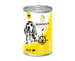 Bosman mokrá konzerva pre všetky plemená psov S HOVÄDZÍM 12x1240g
