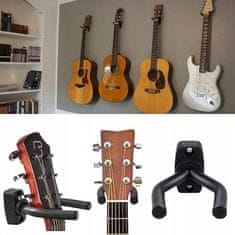  Vešiak na gitaru, držiak, háčik, stojan na gitaru, ukulele, mandolínu na stenu.