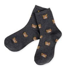 GFT Ponožky s medvedíkmi - šedé