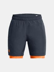 Under Armour Kraťasy UA Woven 2in1 Shorts-GRY M