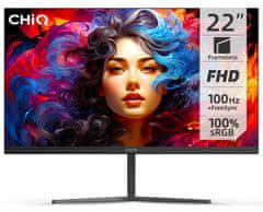22" bezrámčekový monitor 22F650 Full HD 100 Hz UltraSlim