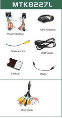Kapud 2GB RAM Android Rádio do AUDI A4 Rádio pre Audi A4 B7 B6 RS4 SEAT Exeo GPS navigácia, mapy, Bluetooth, Handsfree, 2x USB, Mikrofón (vstavaný), MIRROR LINK