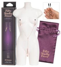 Fifty Shades of Grey Fifty Shades Freed Chains & Clamps All Sensation - svorky na bradavky