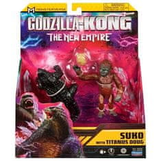 PLAYMATES TOYS Monsterverse Godzilla verzus Kong The New Empire akčná figúrka Suko Titanus Doug 15 cm