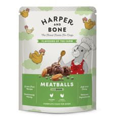 Harper and Bone Dog príchute farmy, vrecko 300 g