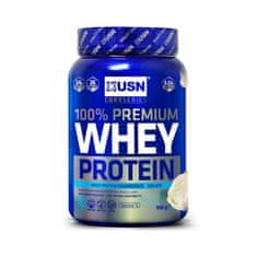 USN 100% Whey Protein Premium 908 g jahoda so smotanou