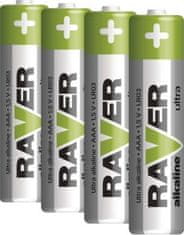 Raver Alkalická batéria RAVER AAA (LR03)