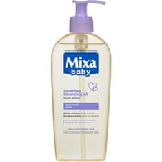 Mixa Upokojujúce a čistiace olej pre deti (Soothing Cleansing Oil For Body & Hair ) 250 ml
