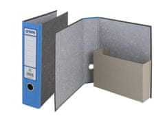 Emba Archivačný vreckový zakladač - A4, kartónový, modrý chrbát 7,5 cm, mramorovaný