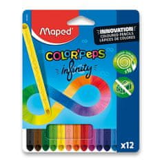 Maped Pastelky Color'Peps Infinity 12 farieb