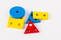 Montessori Farebné geometrické tvary - triedenie