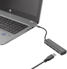 TRUST Halyx USB-C 4-Port USB 3.2 Hub 23328