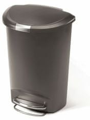 Simplehuman Pedálový odpadkový kôš 50 l, šedý