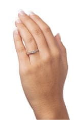 Brilio Dámsky prsteň s kryštálmi 229 001 00668 07 (Obvod 52 mm)