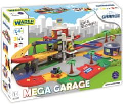 Wader Mega garáž 3 poschodia plast + 3 autá