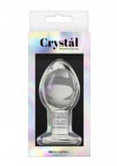 NS Novelties Análny kolík Crystal Large Glass Plug