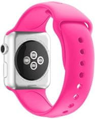 4wrist Silikónový remienok na Apple Watch – Barbie ružová 38/40/41 mm – S/M