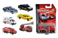 Majorette auto hasiči, ambulancie alebo polícia